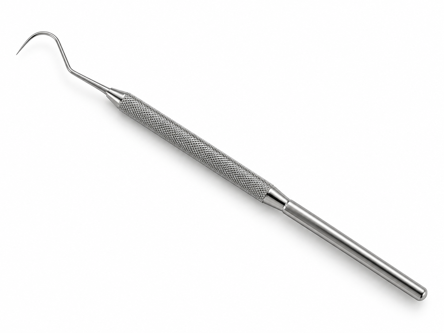 Product view of a dental Explorer number 23