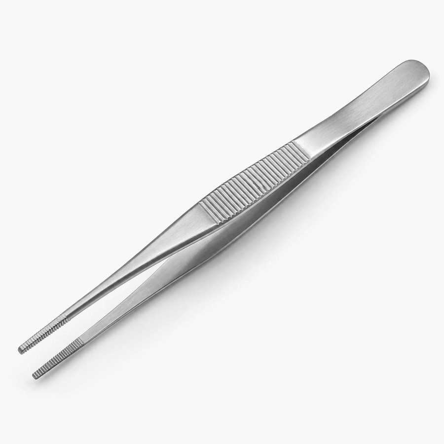 Product view of dressing forceps