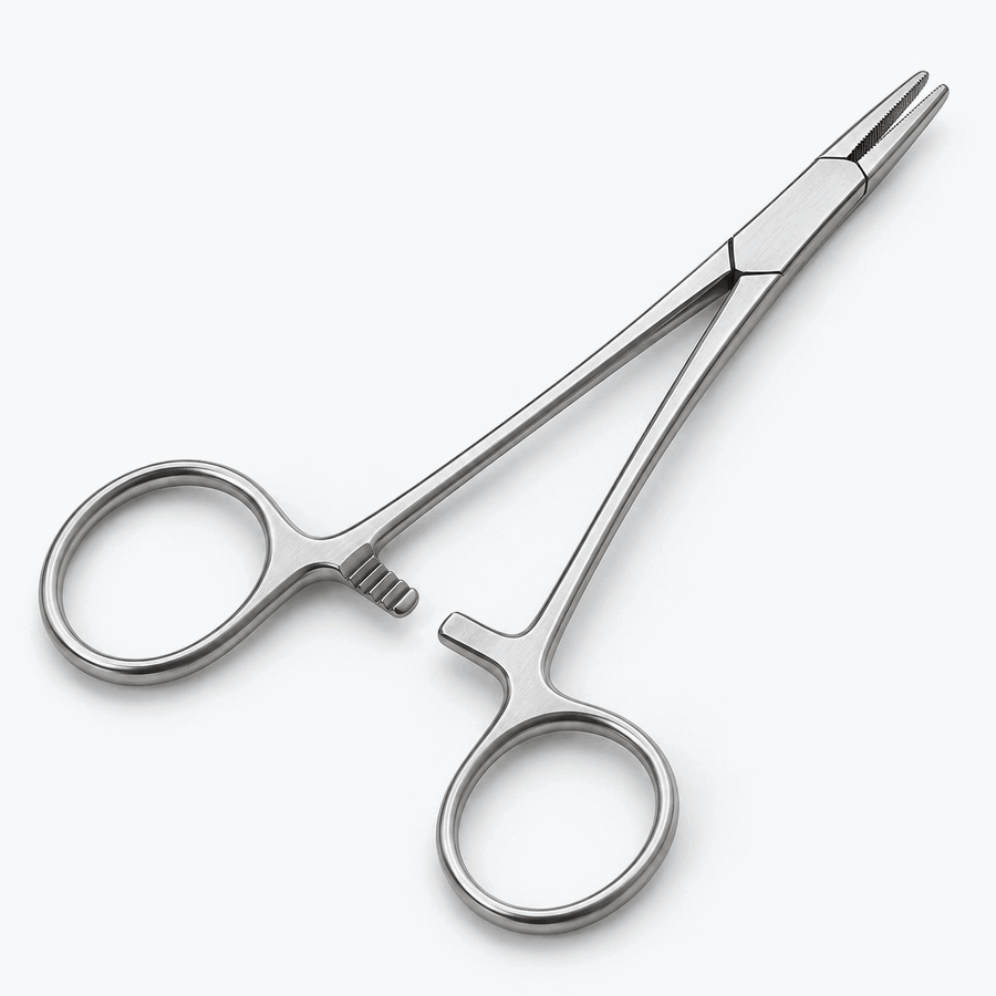 Product view of Mayo-Hegar needle holder