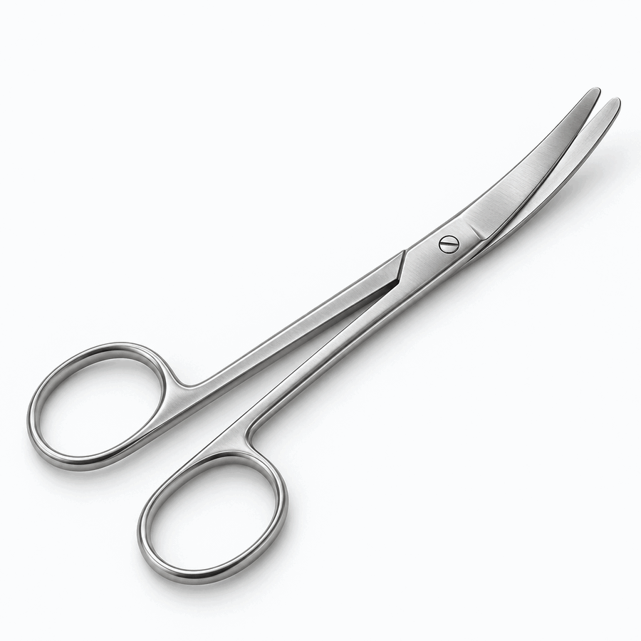 Product view of Mayo dissecting scissors